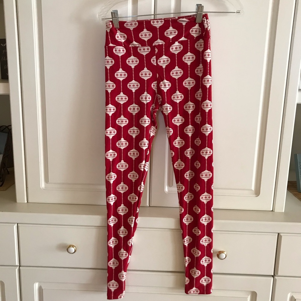 (3) LuLaRoe OS Christmas Leggings